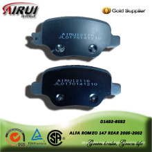 semi-metallic brake pad for ALFA ROMEO 147 REAR 2005-2002